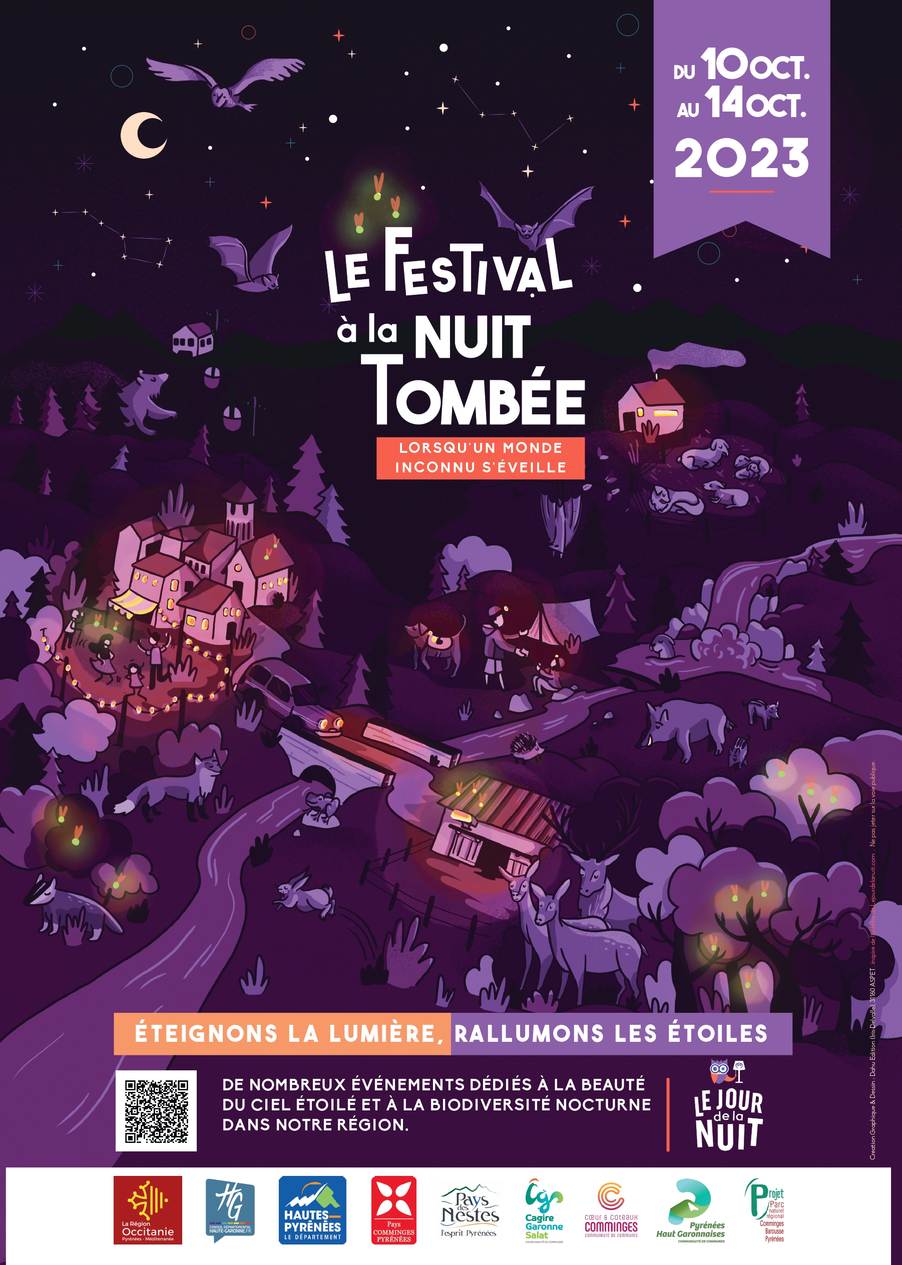 Le Festival à la nuit tombée