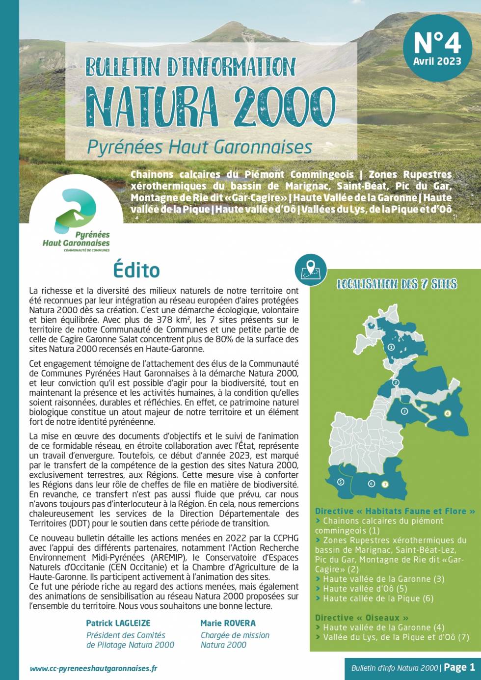 Bulletin information Natura 2000 n°4