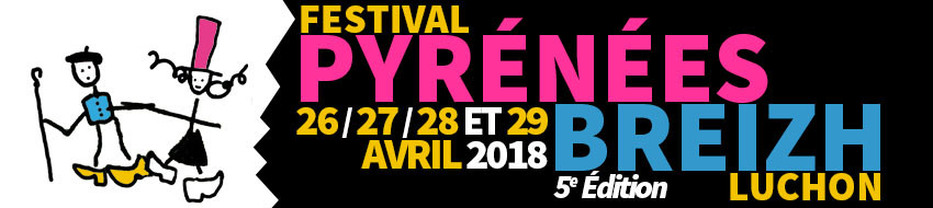 Affiche Festival Pyrénées Breizh